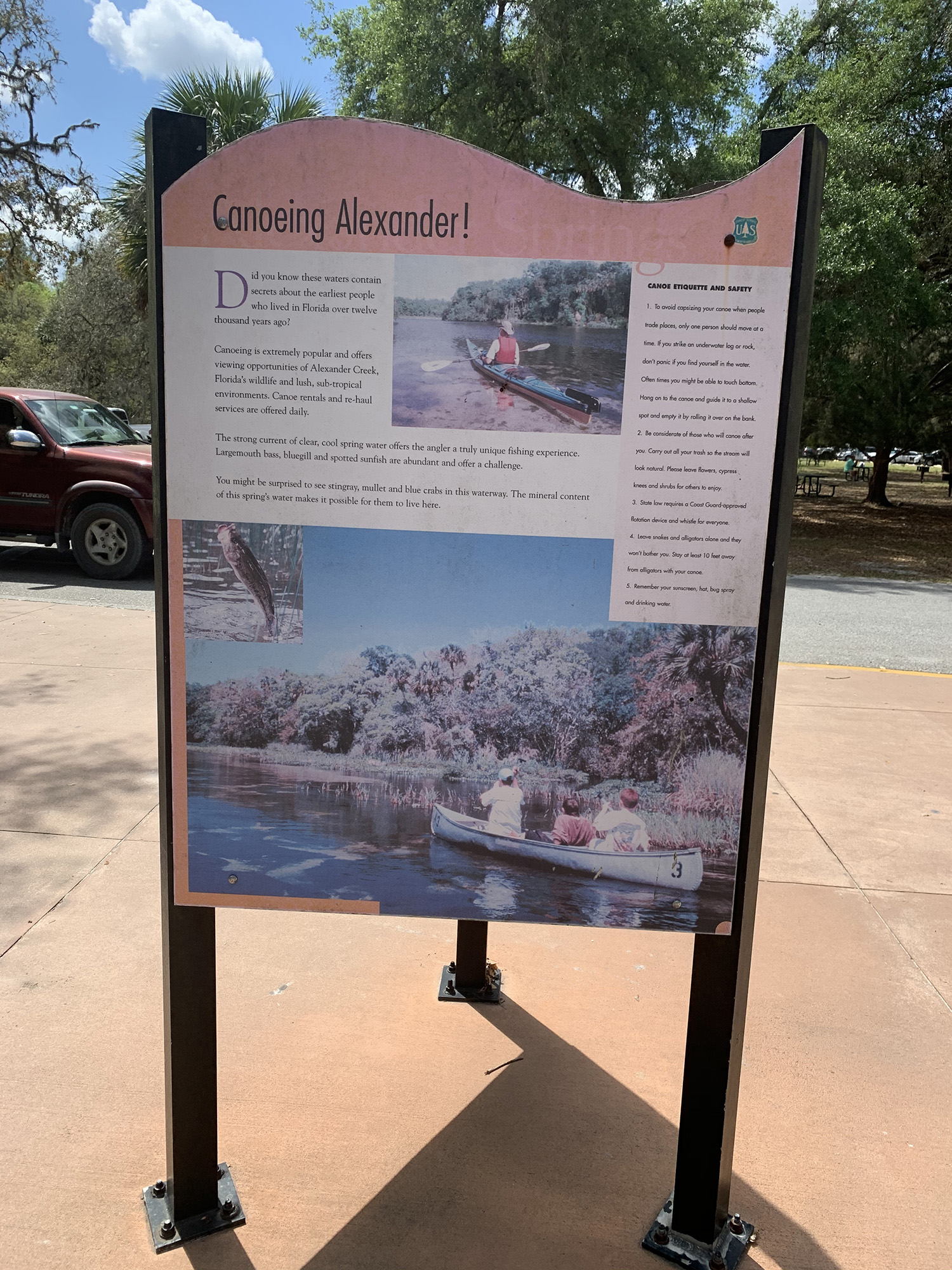 Alexander Springs Run Sign